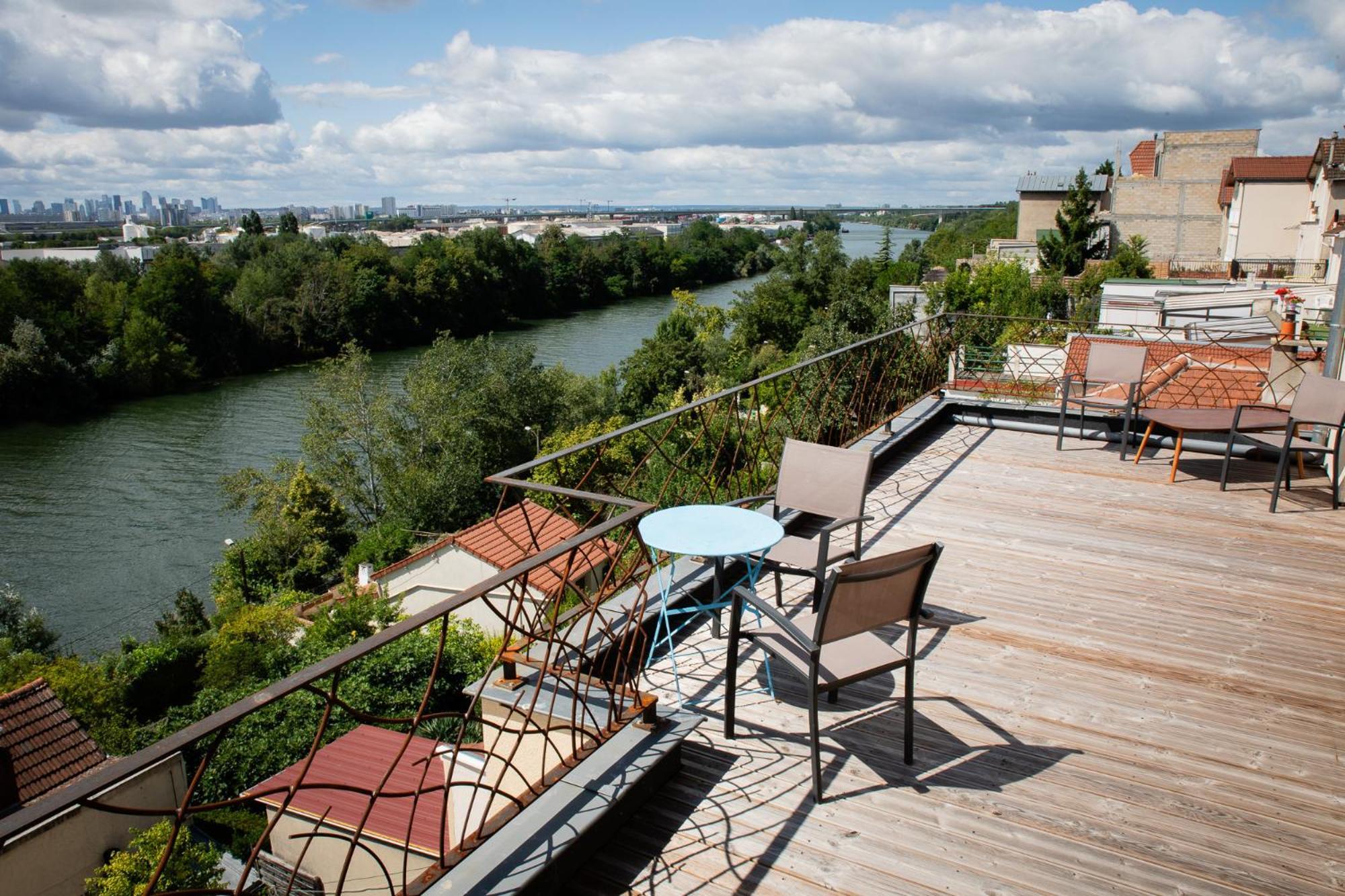 L'Atelier Sur Seine Bed and Breakfast Épinay-sur-Seine Buitenkant foto