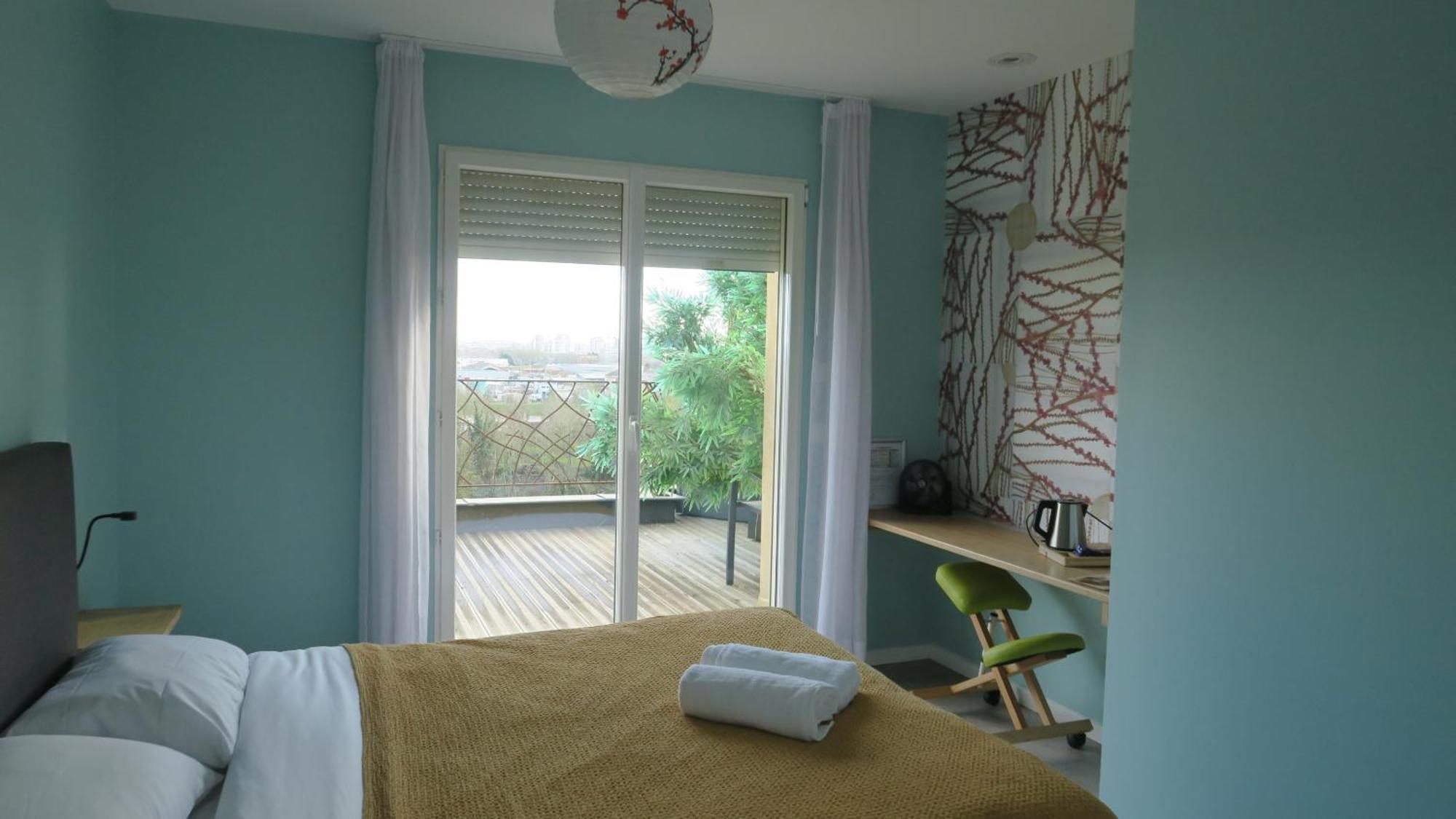 L'Atelier Sur Seine Bed and Breakfast Épinay-sur-Seine Kamer foto
