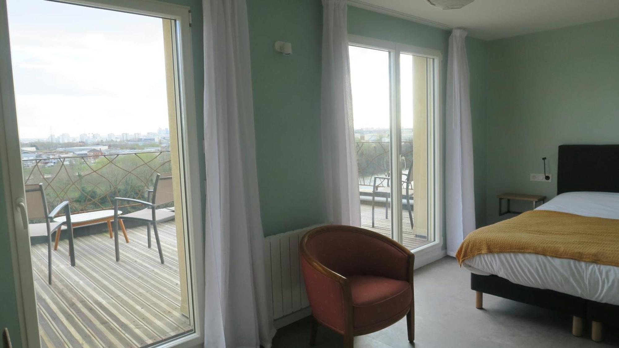 L'Atelier Sur Seine Bed and Breakfast Épinay-sur-Seine Kamer foto