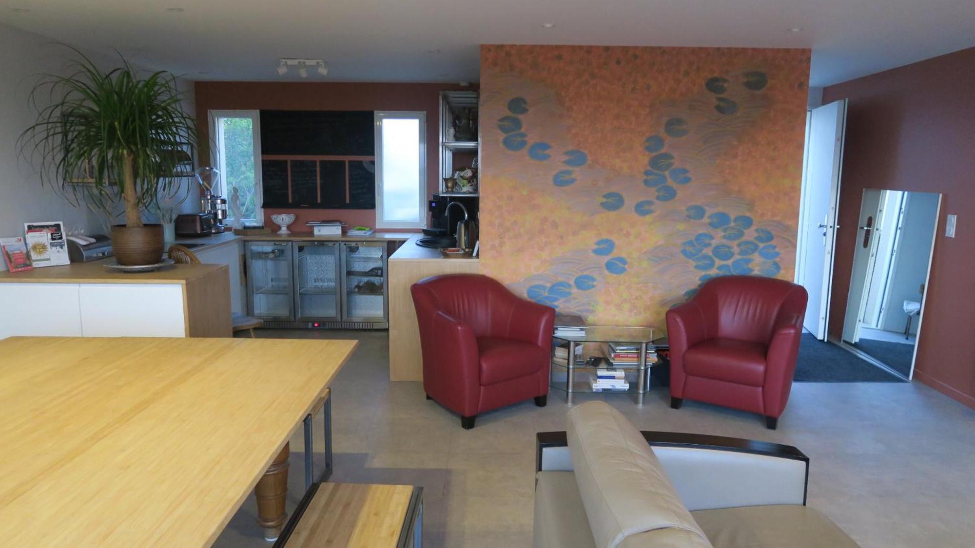 L'Atelier Sur Seine Bed and Breakfast Épinay-sur-Seine Kamer foto